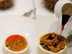 飞鱼籽海胆皮蛋豆腐-屋里厢上海菜馆