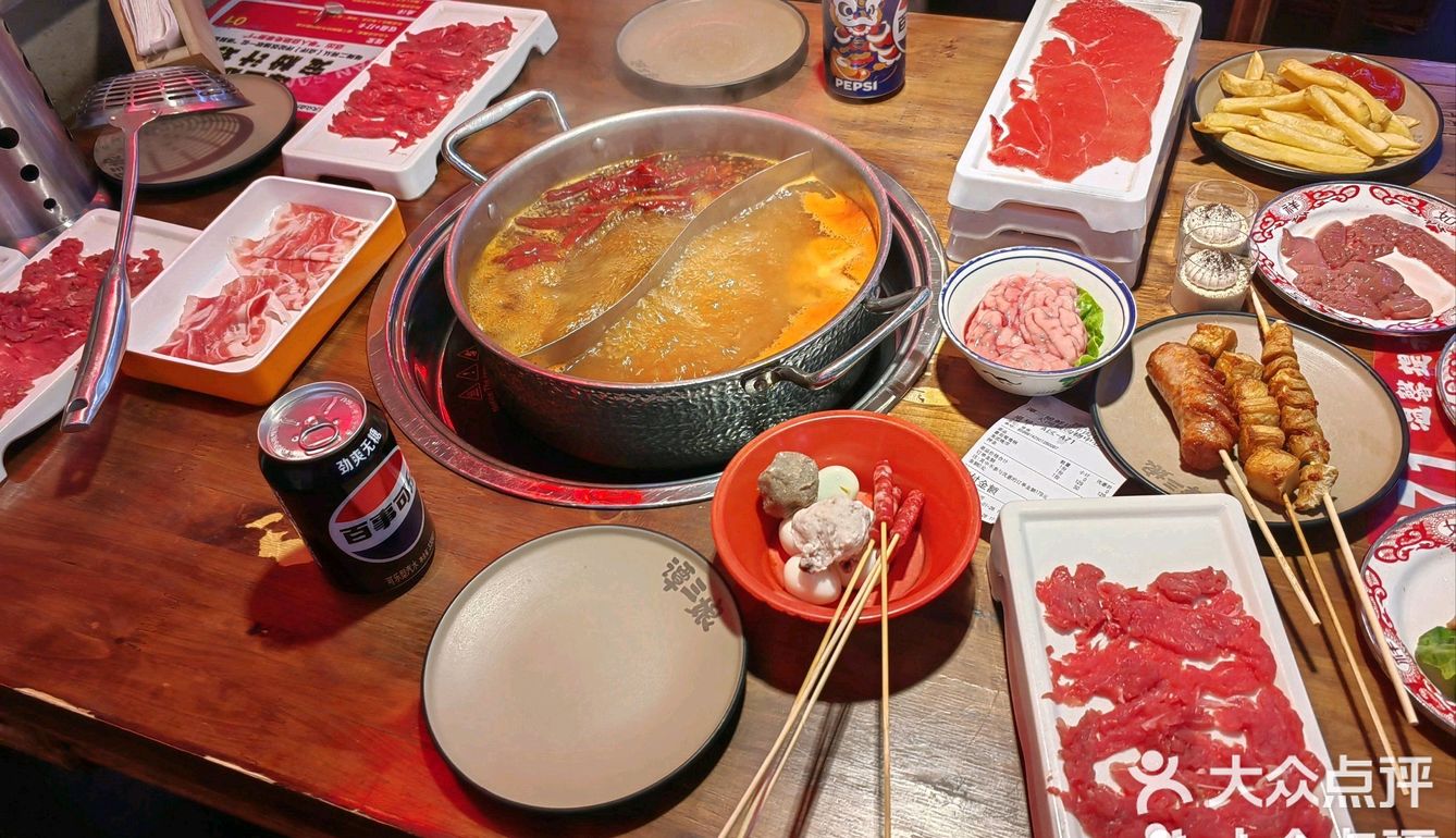 😍谭三娘鲜牛肉火锅自助餐肉食爱好者的天堂!