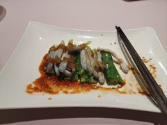 秋葵拌沙虫-黑明餐厅(白鹭洲店)
