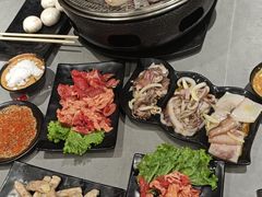 -啊美丽炭火烤肉(滑翔一店)