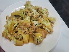 小炒有机菜花-肘子酥(王顶堤店)