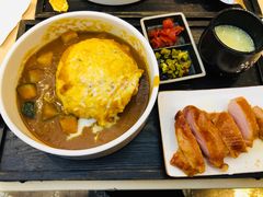 日式烟熏鸡腿咖喱饭-噹噹呀咪咖喱屋(三阳百盛店)