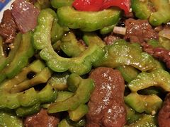 豉蒜凉瓜炒牛肉-伯友茶记(中华广场店)