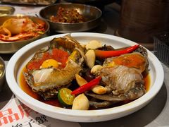 -草家酱蟹炭火烤肉店(珲春南路一店)