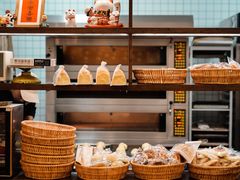 面包甜点陈列柜-富贵面包公司(运河店)