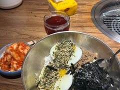 -明洞阿姨·韩式酱蟹烤肉·创意料理(三元桥店)