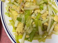 韭黄炒蛋-乐乐餐厅(湘子庙街店)
