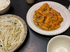 紫苏咖喱虾-富桂厨房