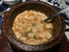 石锅鸡汤豆腐-绿茶餐厅(王府井永宁门店)
