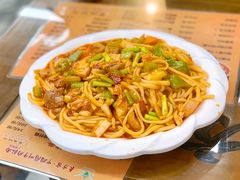 牛肉炒拉条-东方宫·中国兰州牛肉拉面(三里屯店)