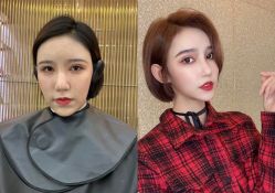 点击看大图 短发-3AM HAIR SALON烫发染发接发