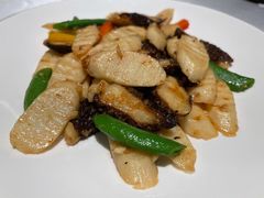 羊肚菌炒淮山-炳胜公馆(珠江新城店)