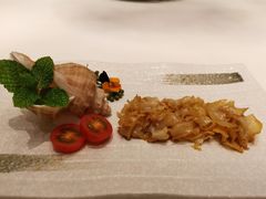 花椒葱油拌海螺片-悦景酒家(罗湖店)
