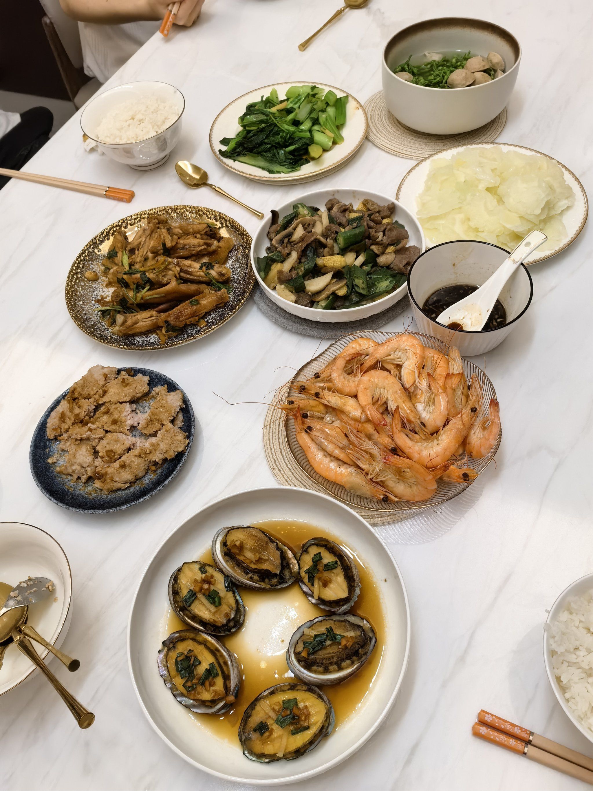 母亲节亲自为全家人做晚餐