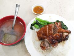 烧鸭腿饭-大聪烧鹅快餐店(梅林店)
