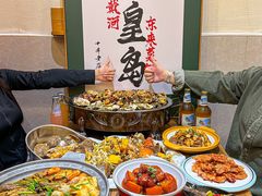 -东来菜馆•手抓海鲜家常菜•海鲜锅贴