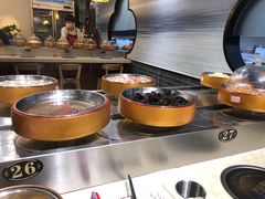 自助调料区-百品聚旋转小火锅(熙悦汇店)