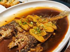 深海黄鱼年糕-径山十八道·风味民间菜(杭州总店)