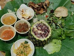 -沐毫傣泐云南菜孔雀宴•手抓饭傣味烧烤(曼听公园店)