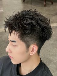 -海文先生国潮烫染男士理发馆