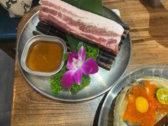 -明洞阿姨·韩式酱蟹烤肉·创意料理(三元桥店)