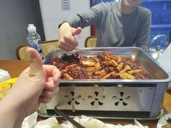 -干老庆贵州留一手烤鱼·地摊火锅(财经大学店)