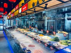 自助取餐区-渔民船说·北塘海鲜·天津菜·海肠捞饭(北塘古镇店)