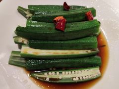 白灼秋葵-沪上馨和小馆•海派上海菜(陆家浜路店)