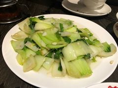 清炒青菜-筷子
