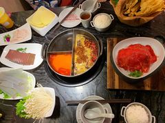 -热火朝天鲜切牛肉火锅(南强街巷店)