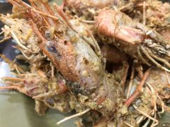 咸蛋黄炒虾-贞姨美食·老字号海鲜大排档