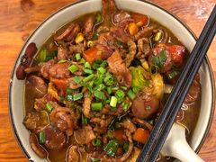 牛肉香肠汤面-跃跃鸡肠面(人民北路店)