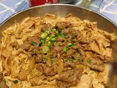 腐竹蒸黄牛肉-石岐乳鸽村(南海第三分店)