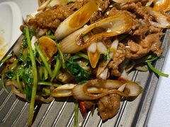 葱爆羊肉-旺顺阁鱼头泡饼(常营店)