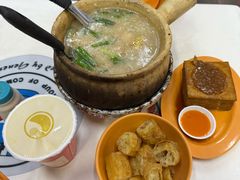 -长城砂煲田鸡粥
