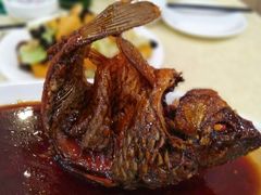 罾蹦鲤鱼-奥华餐厅·老张记(台基厂店)