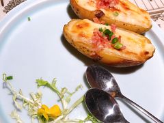 芝士火腿焗土豆-绿茶餐厅(深圳龙华天虹购物中心店)