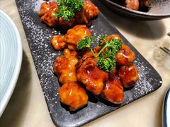雪花糖醋里脊-绿茶餐厅(成都大悦城店)
