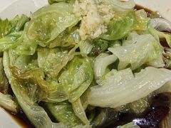 白灼&nbsp;生菜-新白鹿餐厅(爱琴海购物中心店)