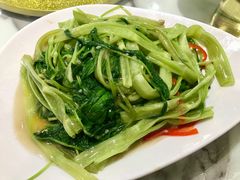 炒通菜-港美茗点名菜(万江店)