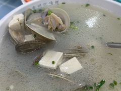 沙白豆腐汤-明记海鲜大排档(巽寮湾店)