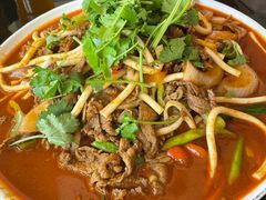 炒羊肉-景泰县马老二羊羔肉美食城