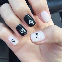 -手牵手美甲