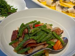 杭椒酸菜炒肥肠-悦轩中餐厅·高空江景·杭州柏悦酒店