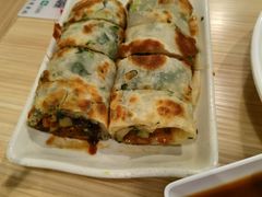 葱饼卷羊肉-台北楚楚园馅饼粥(虹桥南丰城店)