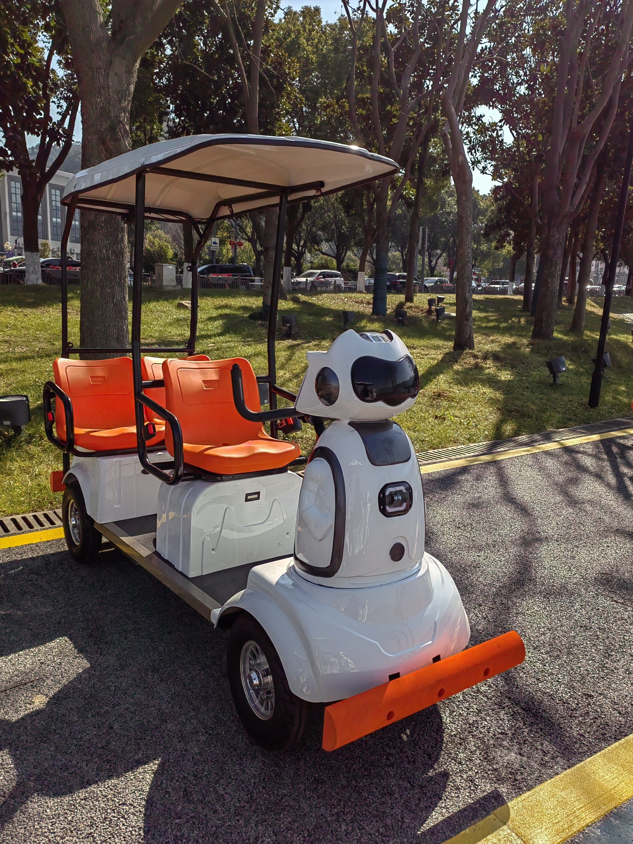 公园里的童车时光