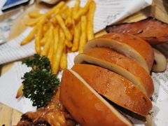 照烧鱿鱼配薯条-棒约翰比萨·意面(剑河店)