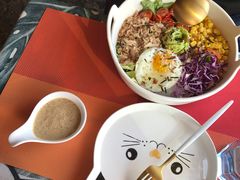 金枪鱼牛油果拌饭-怪兽炸鸡.轻沙拉(锦州店)