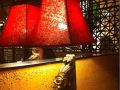 灯光很不错哟-绿茶餐厅(华联万柳店)