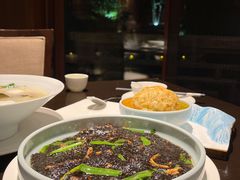 糖醋发菜烩肉丝-通安客栈中餐厅·何家小馆